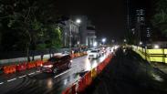 Jalan Raya Gubeng Mulai Diuji Coba
