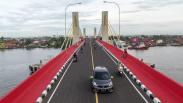 Baru Diuji Coba, Jembatan Musi IV Jadi Objek Wisata Warga Palembang
