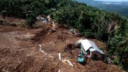Penampakan dari Udara Dampak Longsor Gowa yang Tewaskan Puluhan Orang