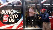Jelang Lengser, Gus Ipul Jajal Suroboyo Bus