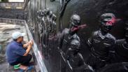 Menyedihkan, Monumen Serangan Umum 1 Maret Jadi Sasaran Vandalisme
