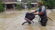 Sungai Madiun Meluap, Ratusan Rumah di Ngawi Terendam Banjir