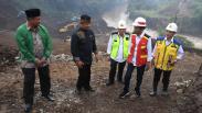 Presiden Jokowi Tinjau Proyek Terowongan Nanjung di Bandung