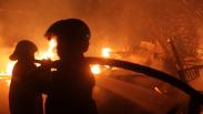 Puluhan Kios di Pasar Legi Jombang Ludes Terbakar