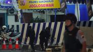 Tim Inafis Polres Sukoharjo Olah TKP Lokasi Ledakan Pospam Kartasura
