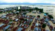 Penampakan dari Udara Kabupaten Wajo Sulsel Terendam Banjir hingga 2 Meter