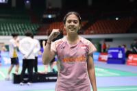 Komentar Ni Kadek Dhinda usai Tembus Perempat Final Korea Masters 2025: Saya Tahan, Lawan Nggak Kuat!