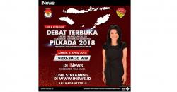 Malam Ini Debat Perdana Cagub NTT, Disiarkan Langsung iNews  