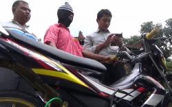 Ketahuan Maling Motor Motor, Residivis Tersungkur Ditembak Polisi