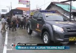 Ratusan Pengamen dan Preman di Bogor Diamankan