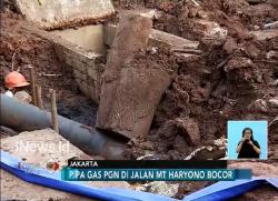 Dugaan Penyebab Pipa Gas PGN di Cawang Kembali Bocor