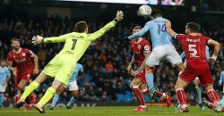 Taklukkan Bristol City, Man City Injakkan Satu Kaki di Wembley