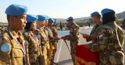 Pasukan Garuda Indobatt Juara Bulutangkis Internasional di Lebanon