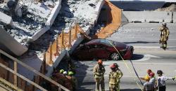 Jembatan Penyeberangan di Miami Ambruk, 10 Orang  Diduga Tewas