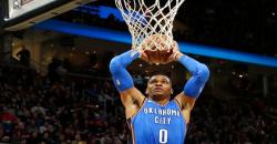 Westbrook Tampil Beringas, Thunder Hancurkan Wizards