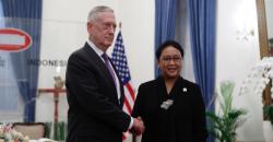 Bertemu Menhan AS, Menlu Retno Tegaskan Yerusalem Milik Palestina
