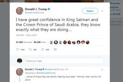 Pangeran Arab Ditangkapi, Donald Trump Yakin Raja Salman Benar