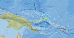 Lagi, Papua Nugini Diguncang Gempa 6,8 SR