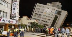 Ini Penampakan Gedung Ambruk akibat Dahsyatnya Gempa Taiwan