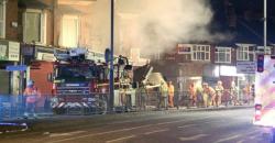 Ledakan Besar di Toko Leicester Inggris Sebabkan 4 Orang Tewas