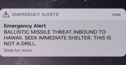 Pegawai yang Pencet Tombol Ancaman Serangan Rudal di Hawaii Dipecat