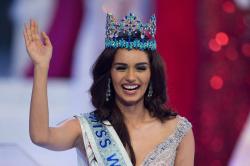 Miss World 2017, Manushi Chhillar Ucapkan Terima Kasih