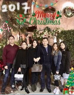 Kehangatan Suasana Natal Keluarga Hary Tanoesoedibjo di Beverly Hills