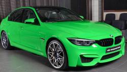 BMW M3 Warna Hijau seperti Kermit the Frog
