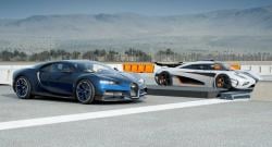 Adu Kencang Bugatti Chiron vs Koenigsegg One, Ini Hasil Tes Forza 7
