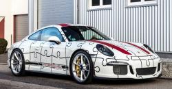 Desain Unik Supercar Porsche 911 R Bermotif Puzzle 