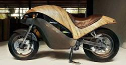 Unik, Motor Listrik Ini Terbuat dari Bambu