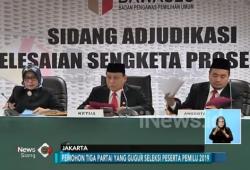 Gugur sebagai Peserta Pemilu 2019, 3 Partai Ikuti Sidang Ajudikasi