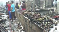 Antisipasi Penjarahan, Lokasi Kebakaran Pasar Rawa Kalong Dijaga Ketat