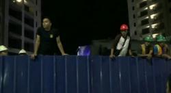 Lokasi Ambruknya Kanopi Apartemen Pakubuwono Masih Dijaga Ketat