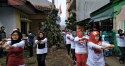 Senam Sehat dan Bakti Sosial Kartini Perindo Disambut Antusias Warga