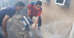 Cegah Demam Berdarah, Rescue Perindo Lakukan Fogging di Kwitang 
