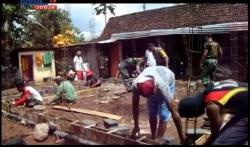 VIDEO: Kodim 0730 Gunungkidul Bedah Rumah Delapan Veteran