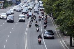 Ditlantas PMJ Akan Tilang Pemotor di Jalur Cepat Jalan MH Thamrin