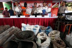 Polda Jatim Bongkar Industri Pengolahan Merkuri Ilegal