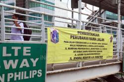 Sosialisasi Perubahan Jalan Mampang Prapatan Jadi Jenderal AH Nasution