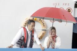 Presiden Jokowi Tinjau Pembangunan Jembatan Holtekamp Papua