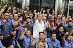 Cek Perkembangan Kasus Dugaan Korupsi di JITC, Serikat Pekerja Datangi KPK 