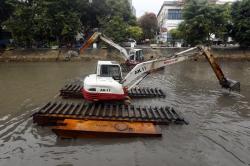 Anak Sungai Ciliwung Dinormalisasi untuk Cegah Pendangkalan