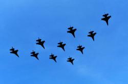 24 Pesawat Tempur F-16 Hibah dari AS Tiba di Lanud Iswahjudi