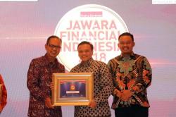 JakCard Bank DKI Dapat Penghargaan Jawara Financial Indonesia 2018