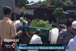 Pemuda Tewas akibat Miras Oplosan Dimakamkan di Waru Doyong