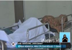 Pesta Miras, Korban Tewas di Bandung Barat Jadi 17 Orang