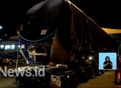 3 Gerbong MRT Telah Tiba di Depo Lebak Bulus