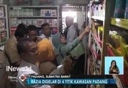 Petugas Gabungan di Sumbar Razia Distributor Makanan