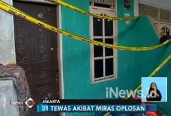 Korban Tewas Miras Oplosan 31 Orang, Polda Metro Uji Kandungan